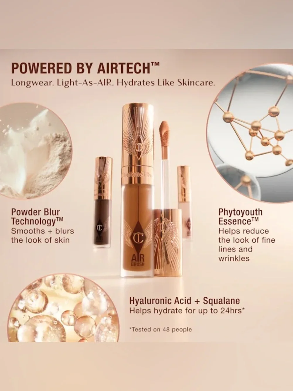 Charlotte Tilbury Airbrush Flawless Blur Concealer 6 Medium